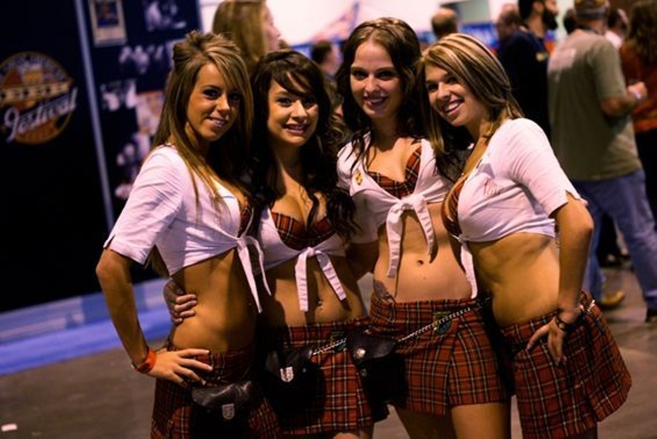 These kilted queens at the Great American Beer Festival in Denver