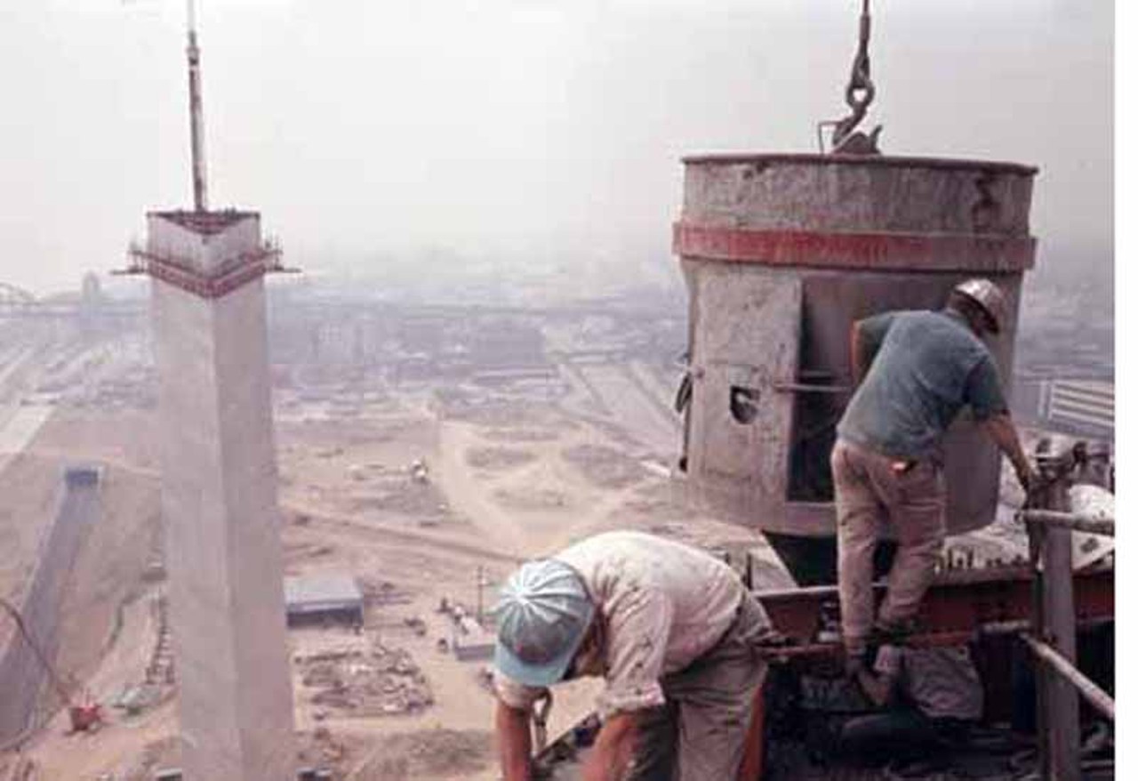 50 Stunning Photos from the Gateway Arch Construction
