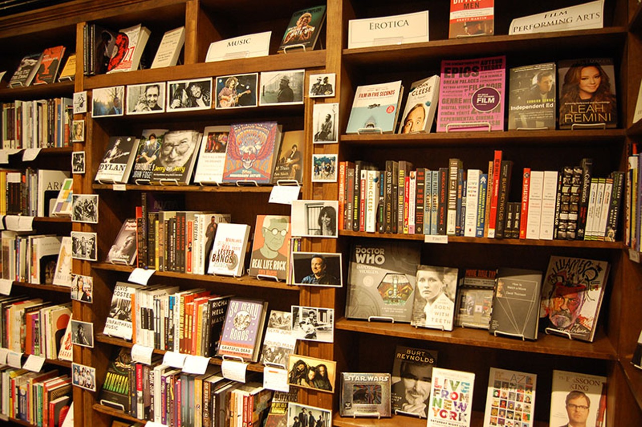 Subterranean books opened in 2000 and provides new books, e-books, T-shirts, magazines and stickers.