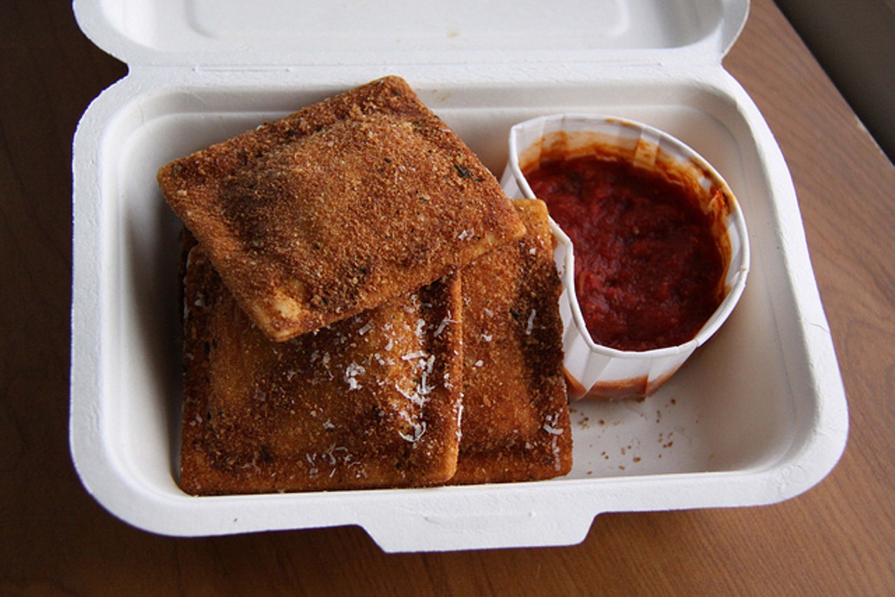 ...than an overdone, over-sized toasted ravioli. Shameless!  Photo courtesy Flickr/Jara _Mae.