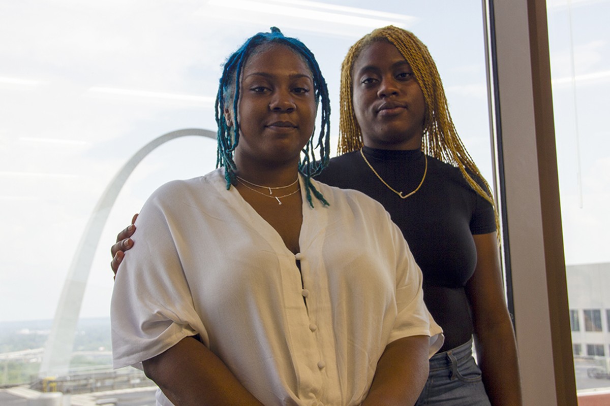 Wesley Bell’s office claims Deja Holland and Najae Jordan (right) assaulted officers on August 11, 2016. “You guys have been telling the story and narrative for so long,” Jordan says. “Just let us tell our side.”