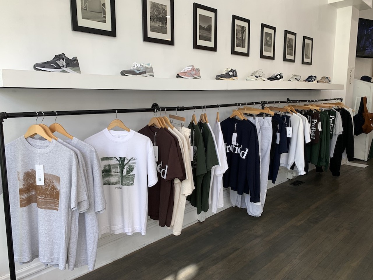 Profield Reserve
2309 Cherokee Street, 314-669-9003 
This homegrown apparel brand sells durable athletic and leisure wear that are made in-house in small batches. St. Louis doesn’t have many apparel brands, but this one reps us well. 