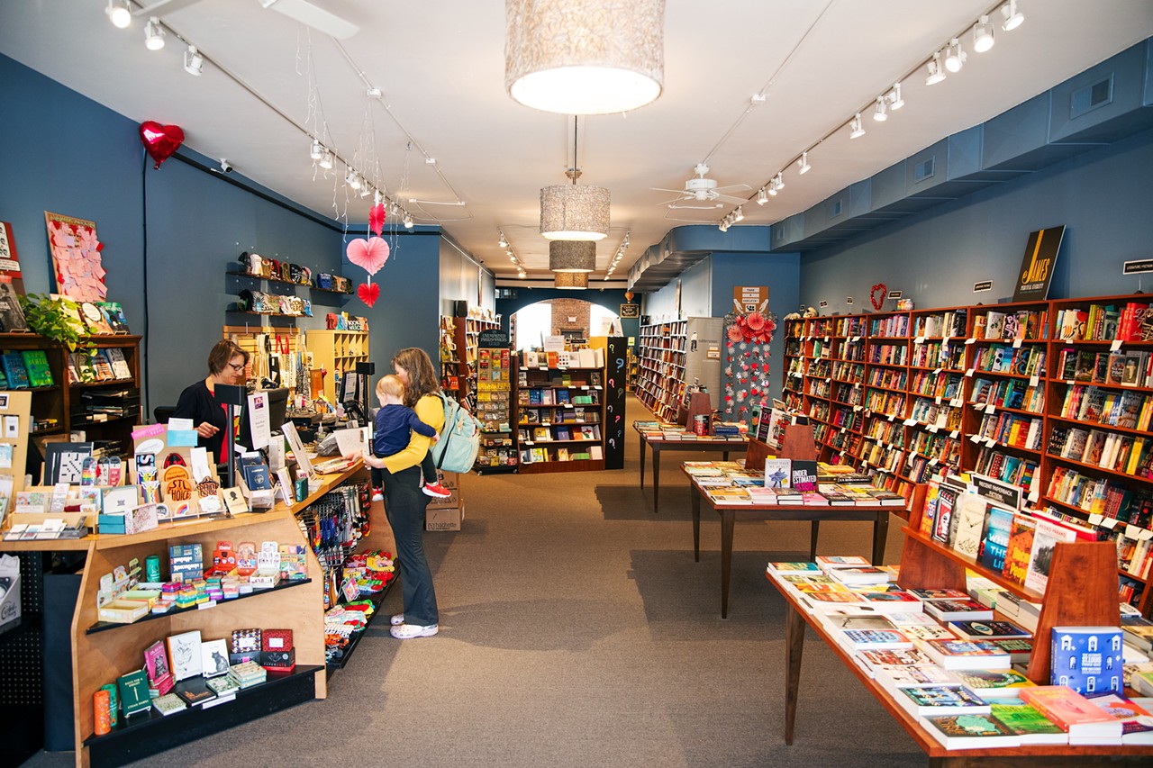 
No proper stroll down Delmar could be had without a stop into Subterranean Books (6271 Delmar Boulevard, University City), a longtime literature-lover's paradise nestled in the heart of the Loop that's still going strong after nearly 25 years in business. 