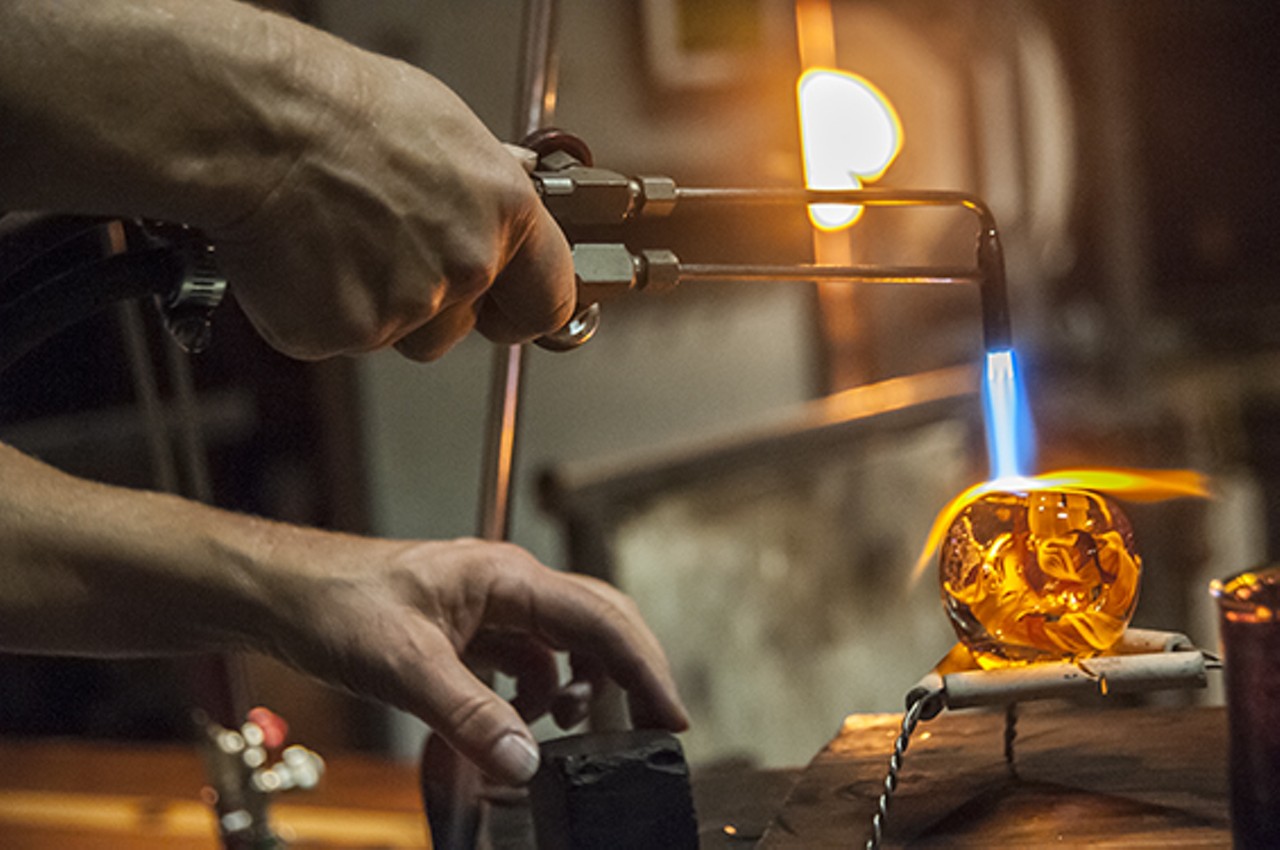 A Spooky Night at Third Degree Glass Factory
