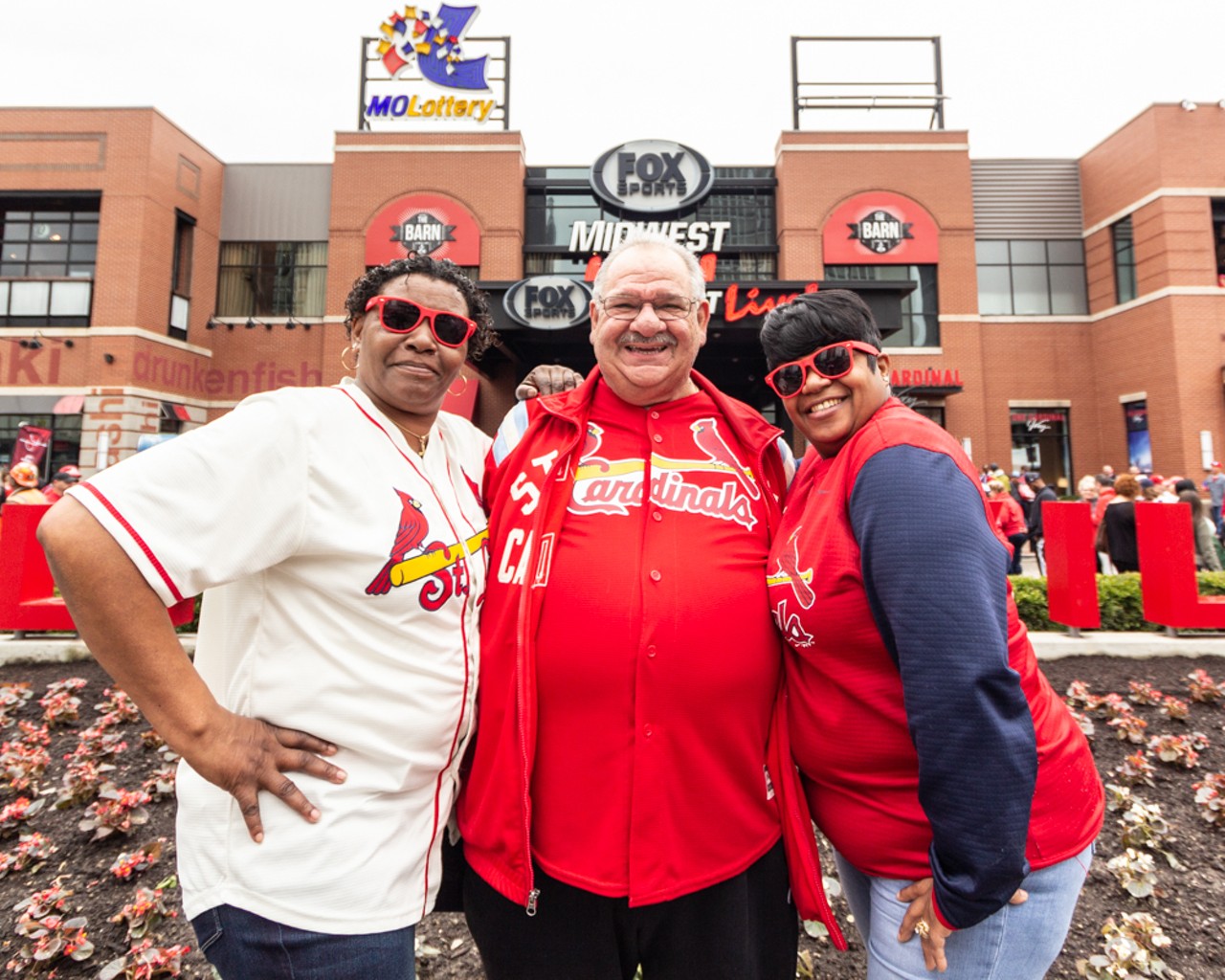 All of the Happy People We Saw at the Cardinals' Home Opener