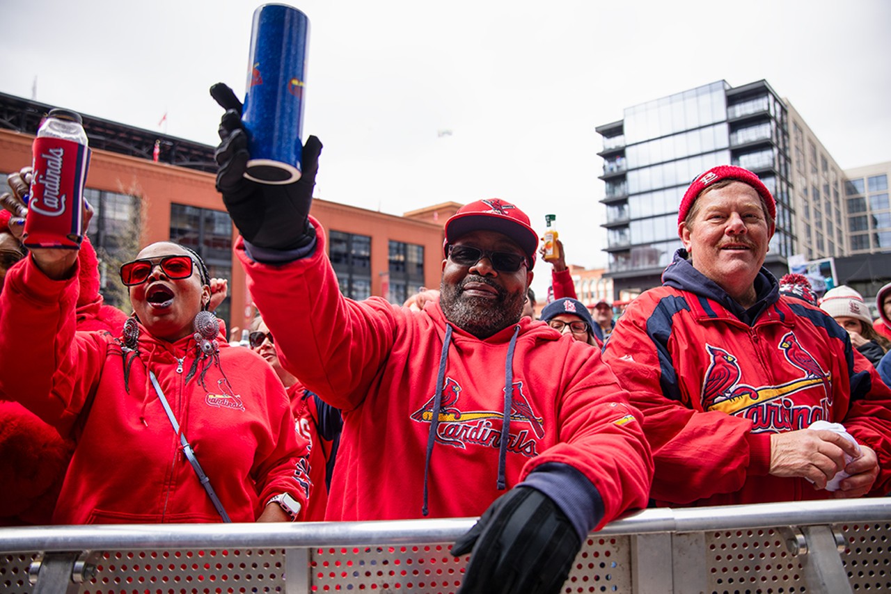 All the Cardinals Fans We Saw Having a Blast on Opening Day
