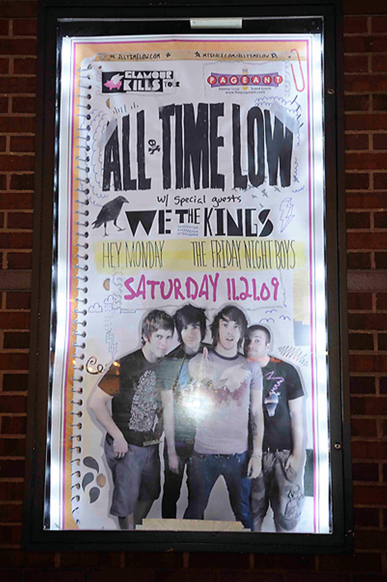 All Time Low at the Pageant