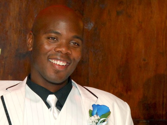 Cornealious &ldquo;Mike&rdquo; Anderson on his wedding day in 2008, six years after he was supposed to have retuned to prison.
