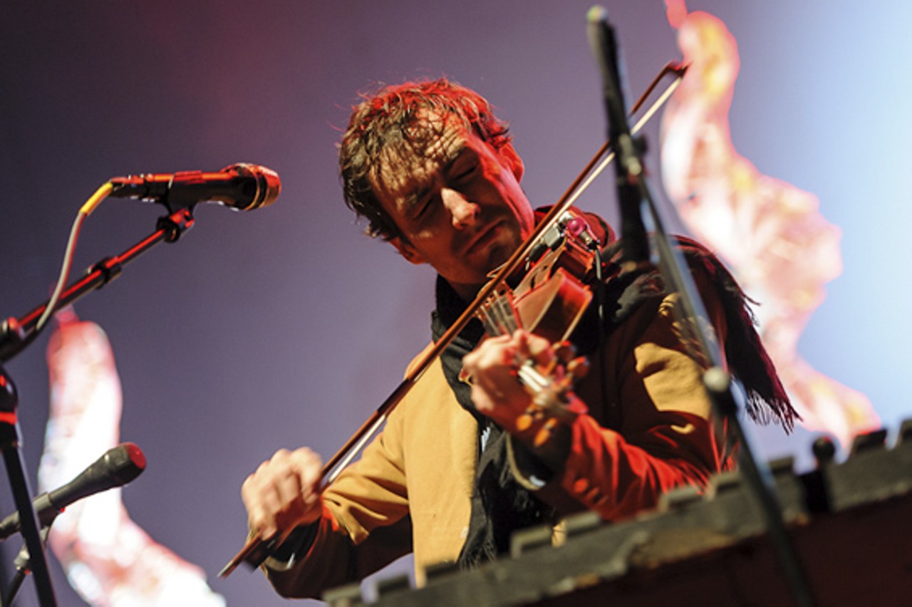 Andrew Bird performing at The Pageant.