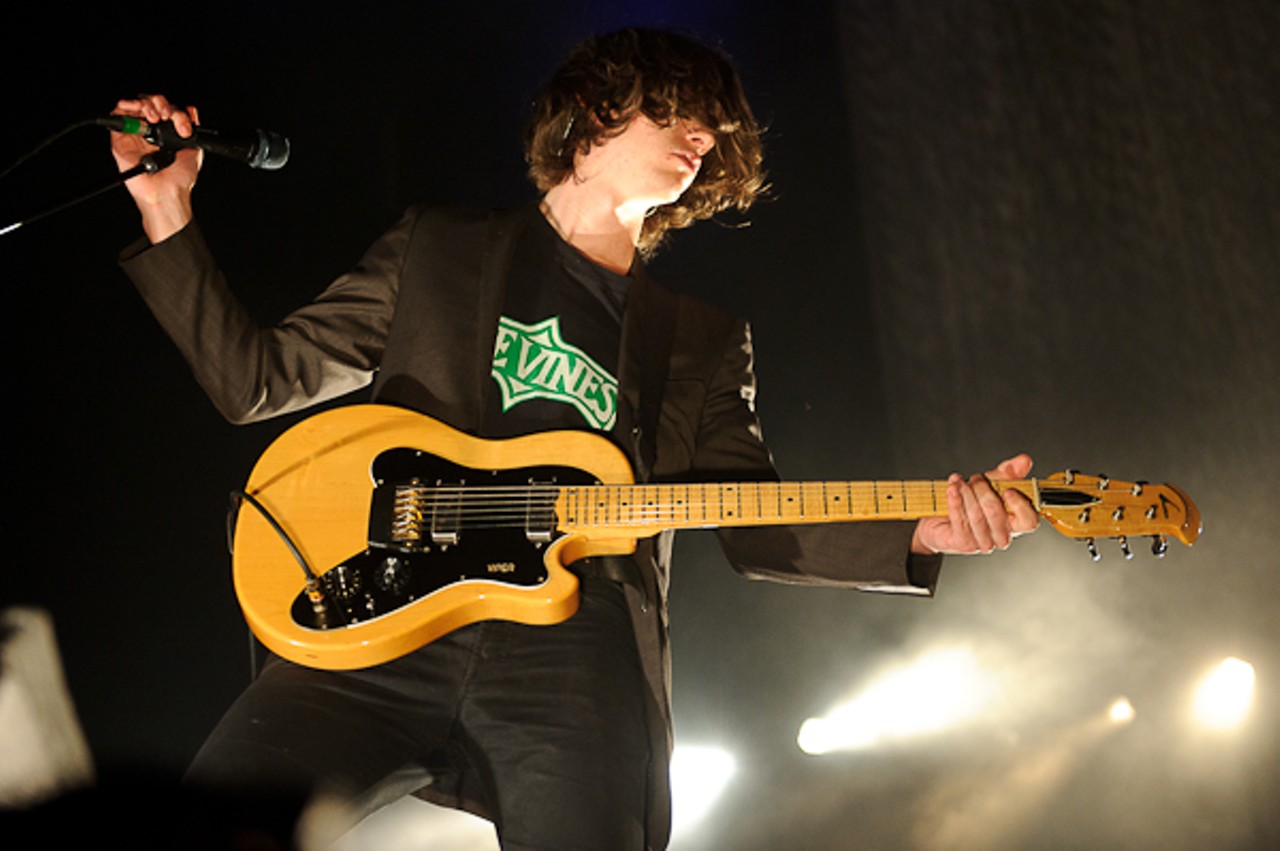 The Arctic Monkeys perform on Sunday night at the Pageant.