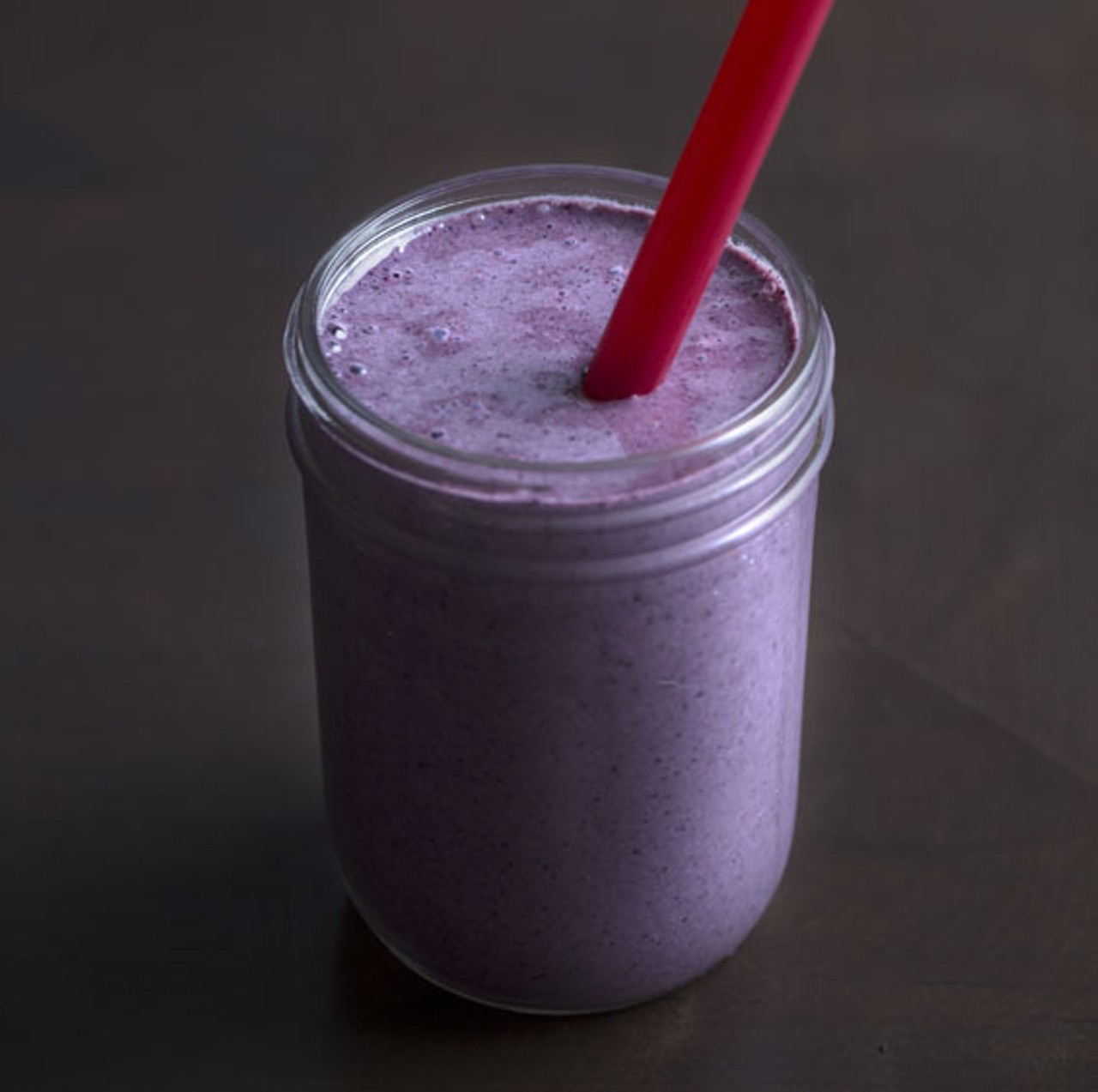 The "Berry Bright" smoothie.