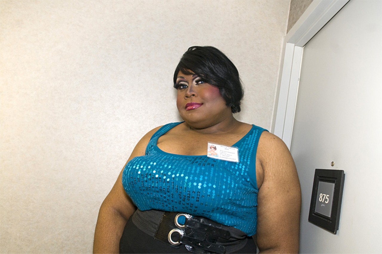 Backstage at Miss Gay America 2009