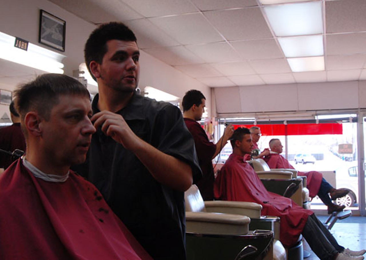 South Hampton Barber Shop.