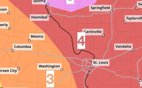 Baseball-Size Hail, 70 MPH Winds Predicted as St. Louis Tornado Threat Increases