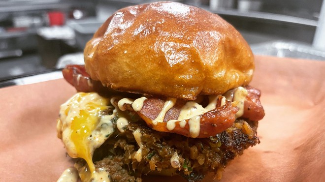 The Boudin Burger is one of the new Butcher's Burgers now available at BEAST Butcher & Block.