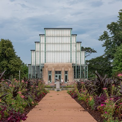 Open in 1936, the Jewel Box is a must-see attraction at Forest Park. The gorgeous greenhouse primarily used as an event and wedding space, but its also just a beautiful place for visitors to linger and enjoy the 50-foot high glass walls.