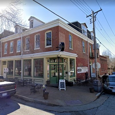 An exterior photo of Benton Park Cafe.