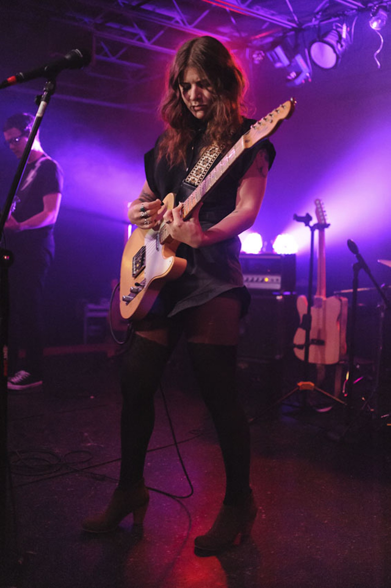 Bethany Cosentino of Best Coast, performing at The Firebird.
