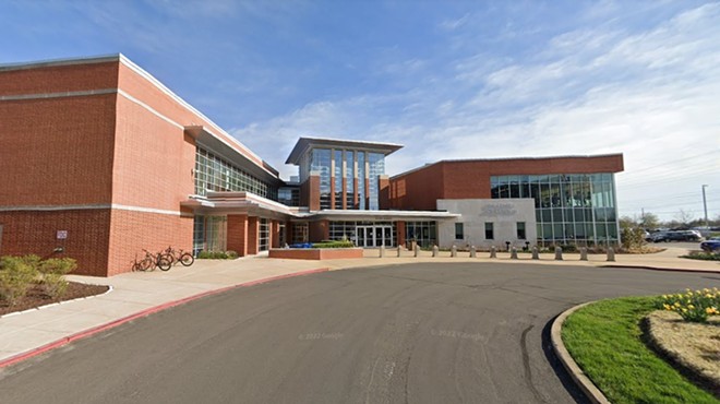 Clayton High School, home to the top-ranked school district in the area.
