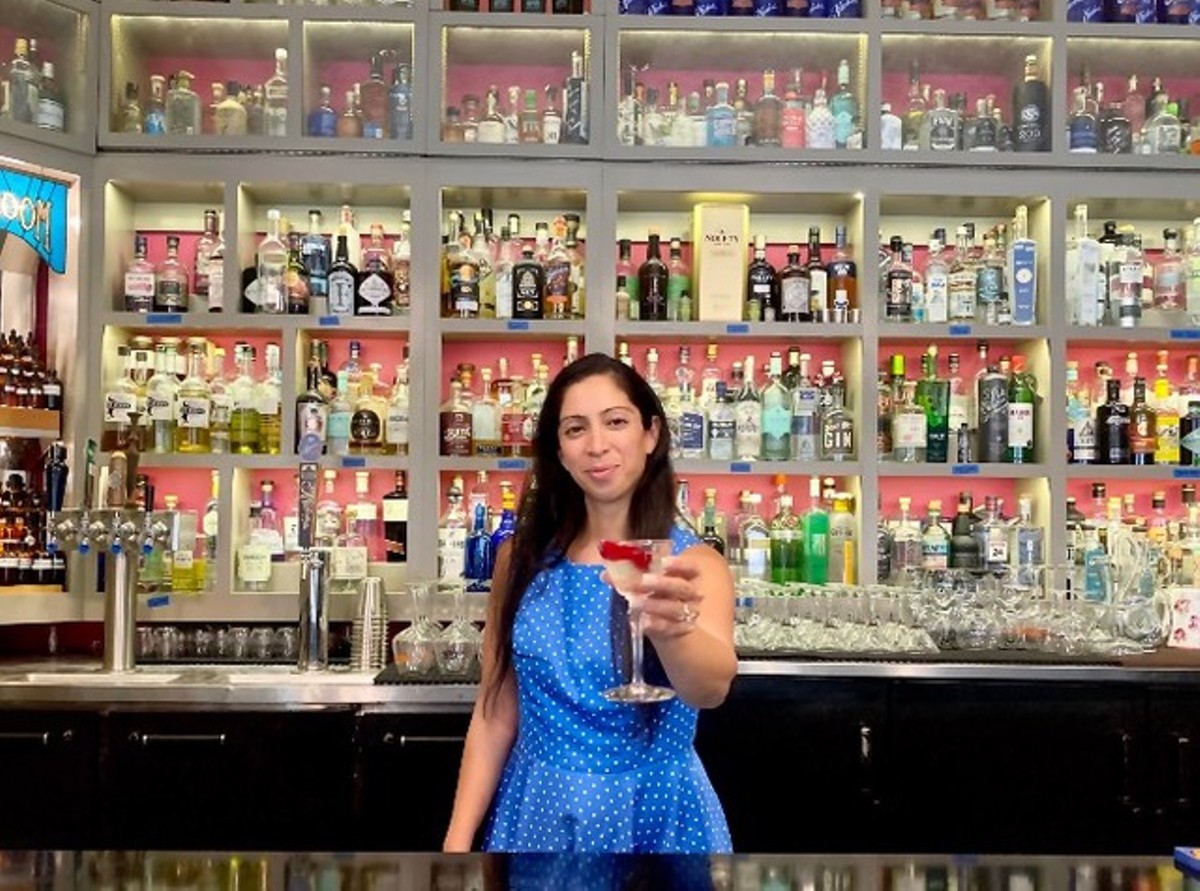Gin Room owner Natasha Bahrami.
