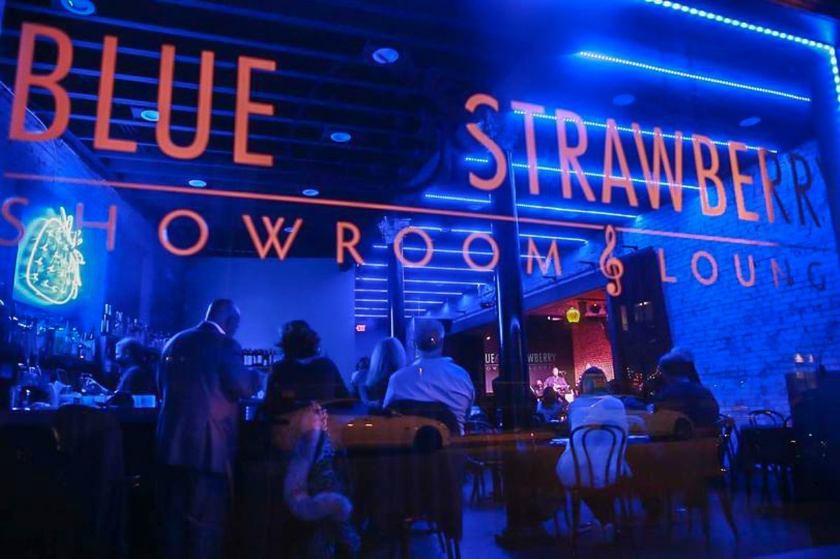 Blue Strawberry is a great place to see excellent singers.