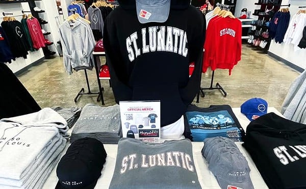 St. Louis-themed clothing stores.