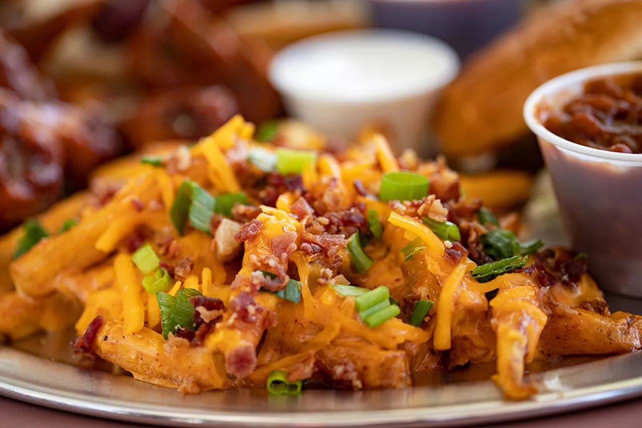 Loaded fries.