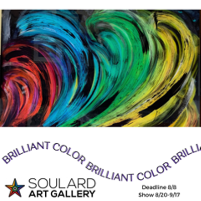 Brilliant Color juried art exhibit