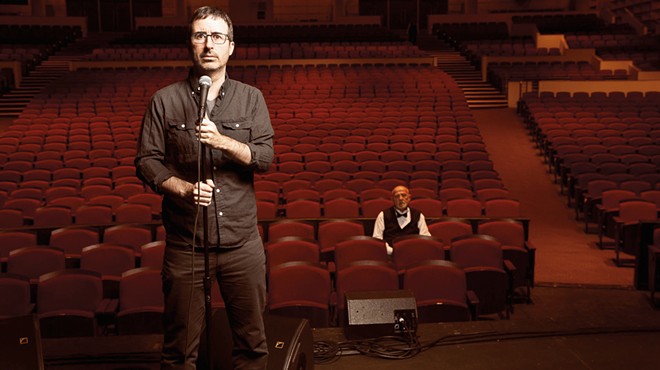 Comedian John Oliver will perform at Stifel Theatre this Thursday, September 7.