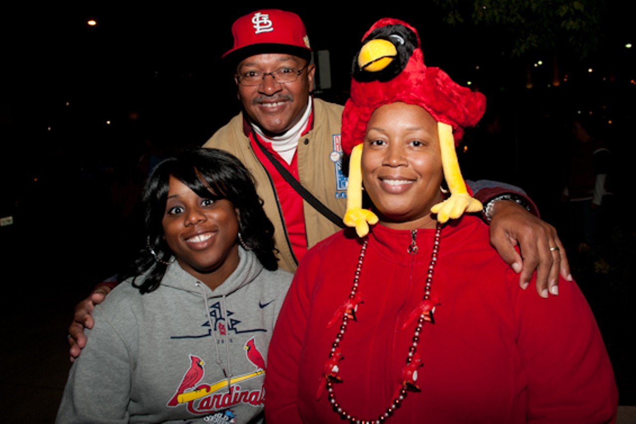 Cardinals Fans Show Off Their Halloween Spirit