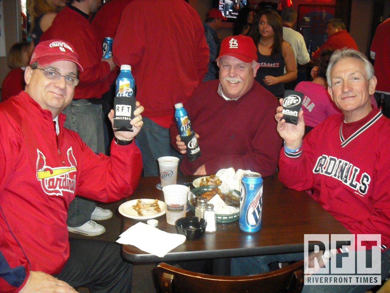 Cardinals Opeinging Day at Hot Shots by the Stadium