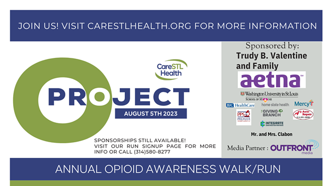 CareSTL Health Opioid Awareness 5K/1 Mile Run/Walk!