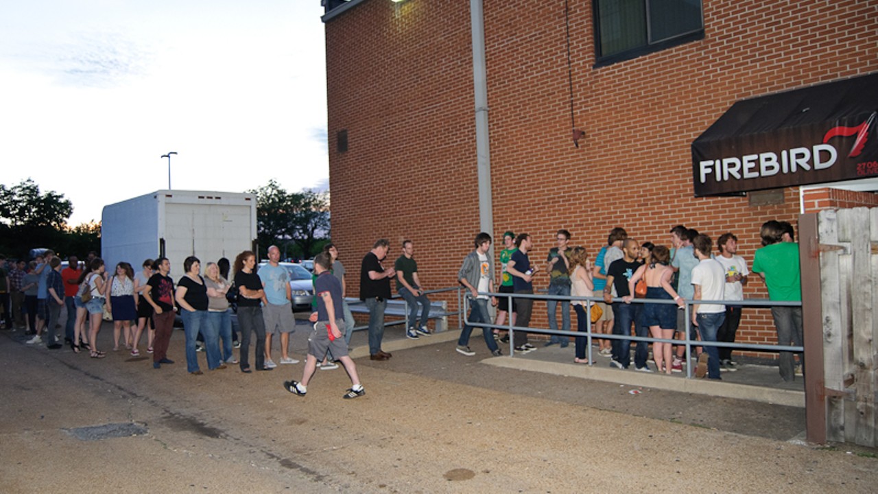 Caribou's sold-out show at the Firebird had fans lining up to get inside.