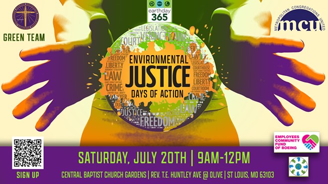 Central Baptist Church Reunites with Metropolitan Congregations United (MCU) in earthday365 Clean-Up Towards Environmental Justice