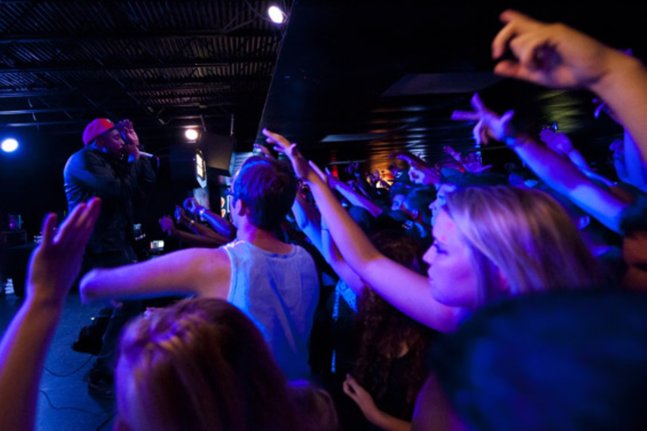 Chiddy Bang treats the crowd at the Firebird to a free show.