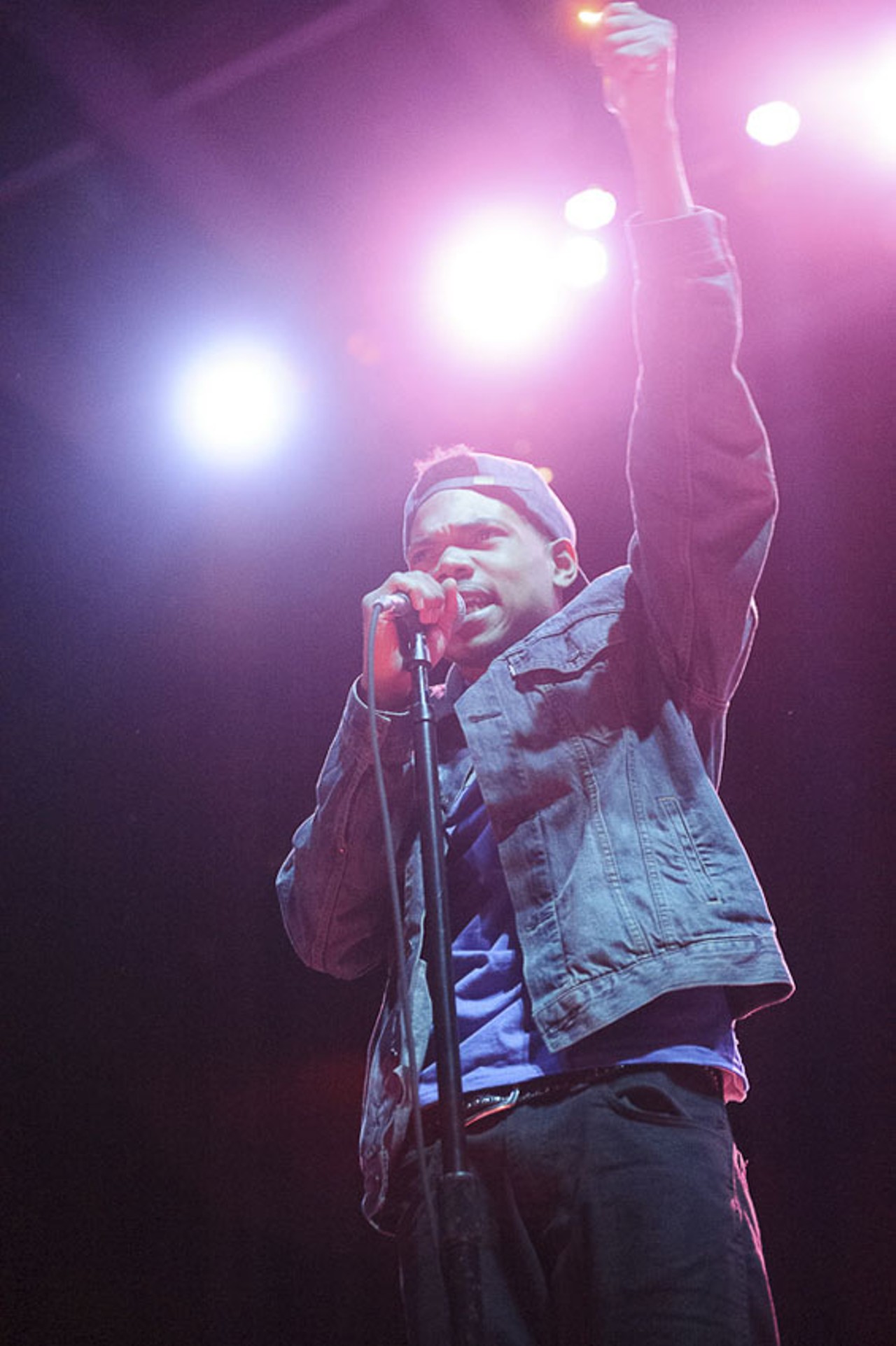 Chance The Rapper opening for Childish Gambino at the Pageant in St. Louis on June 7, 2012.