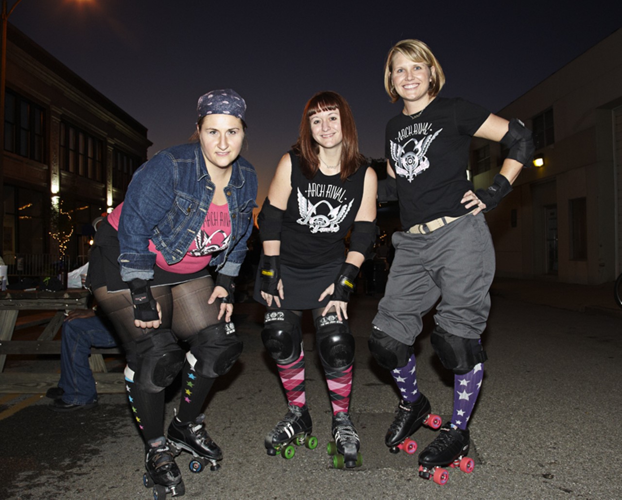 The Arch Rival Roller Girls.