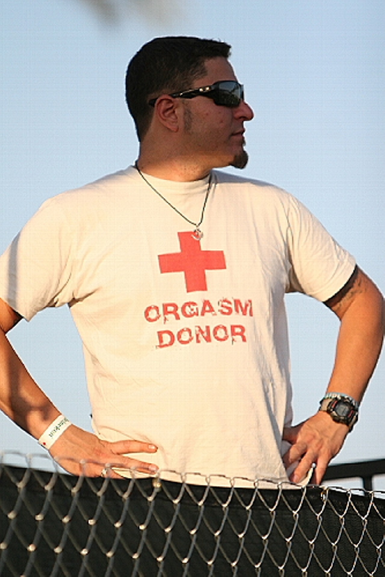 Donor in the crowd