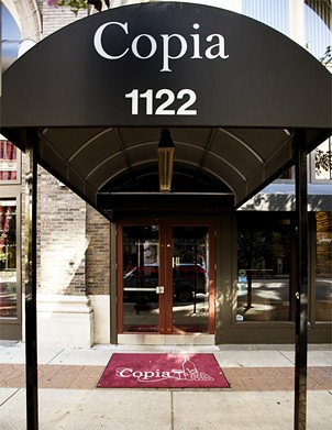 Copia's entrance at 1122 Washington Avenue.