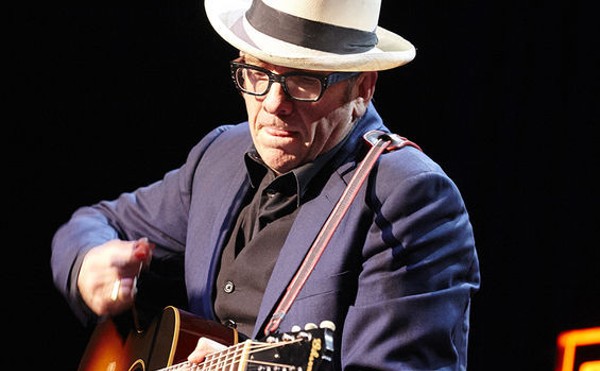 Elvis Costello performing at the Pageant in 2015.