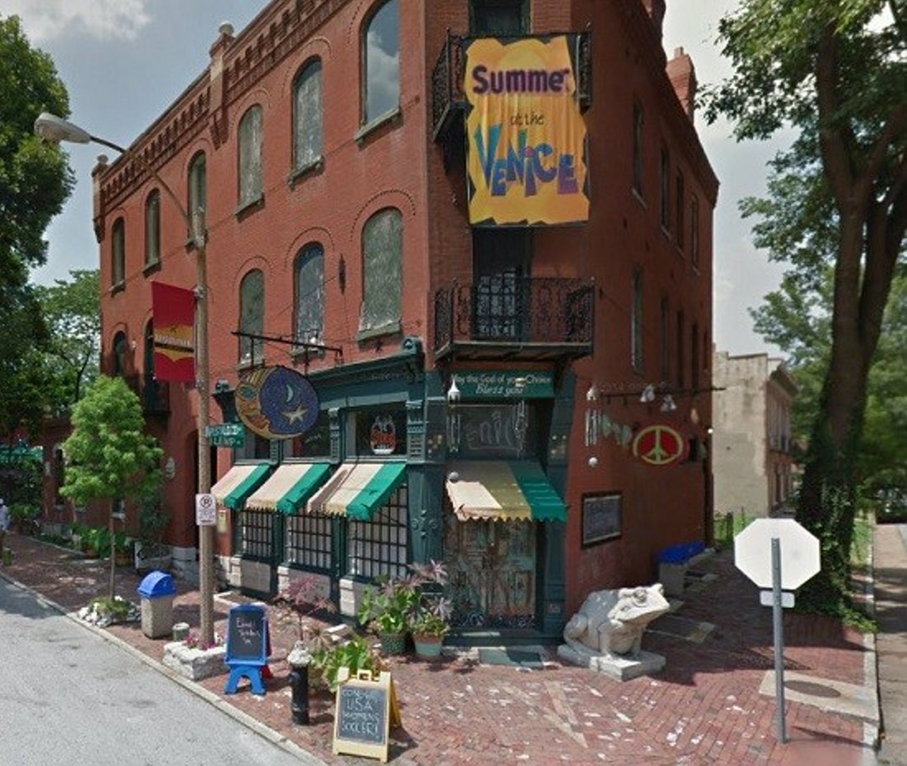 Venice Caf&eacute;
(1903 Pestalozzi Street, 314-772-5994) 
Warning commenters with a place on their "typical responses" bingo card, the person who runs Venice Cafe's Instagram account told guests proof of vaccination will be required at the caf&eacute; now.
Photo credit: Google Street View