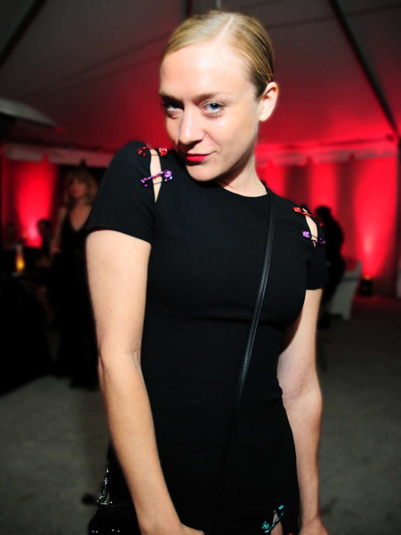 Former model and actress Chlo&euml; Sevigny was in St. Louis for the event on Saturday night. She apparently hit up the bars later with Derek Blasberg, another featured guest.