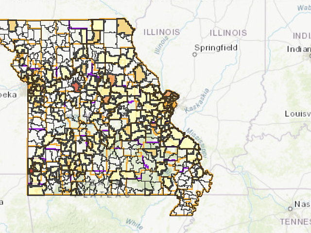 A Missouri nonprofit used new state data to create this interactive map, which allows parents to see how their school district's use of restraint and isolation compares with others in the state.