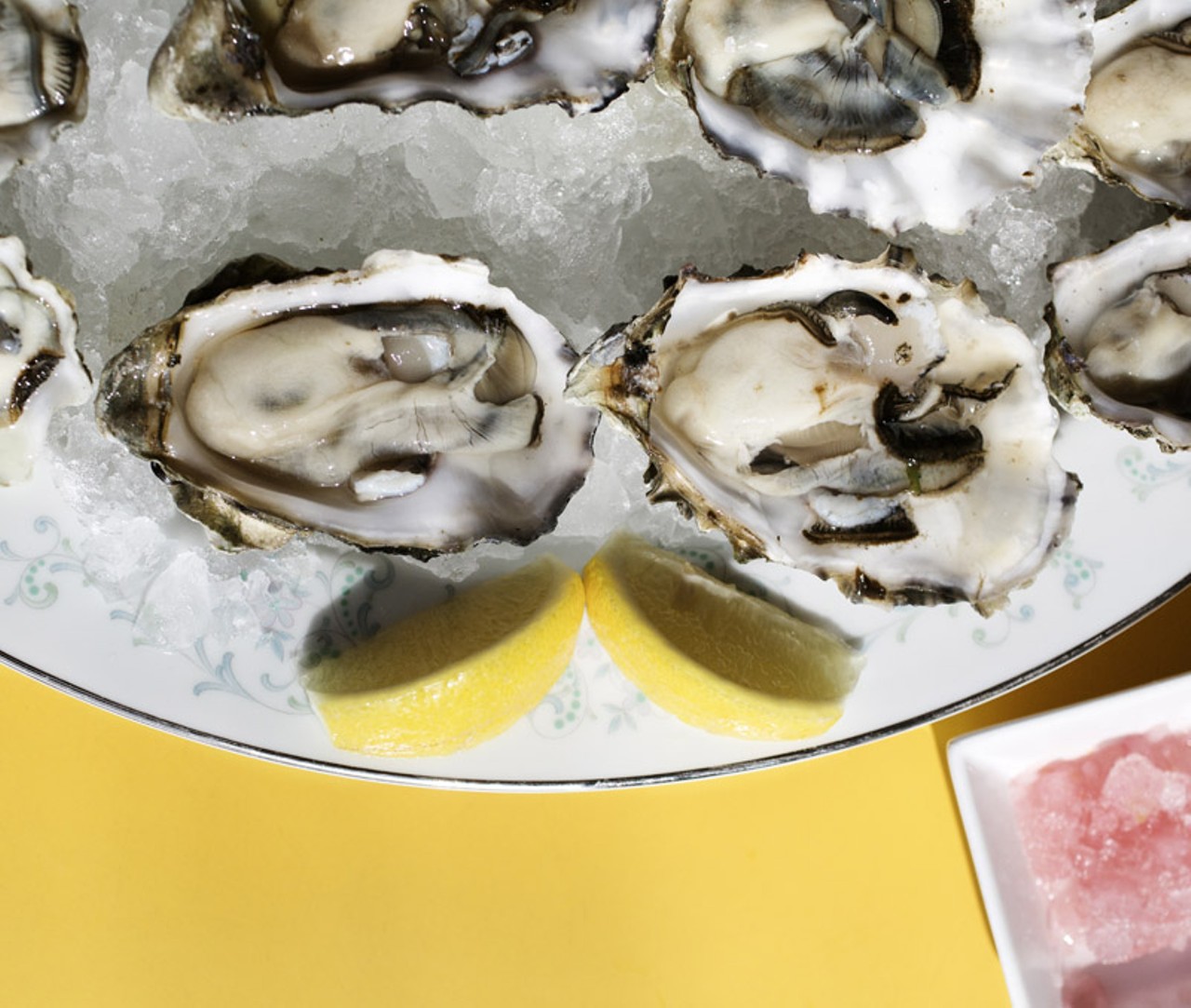 Fresh Oysters imported daily.