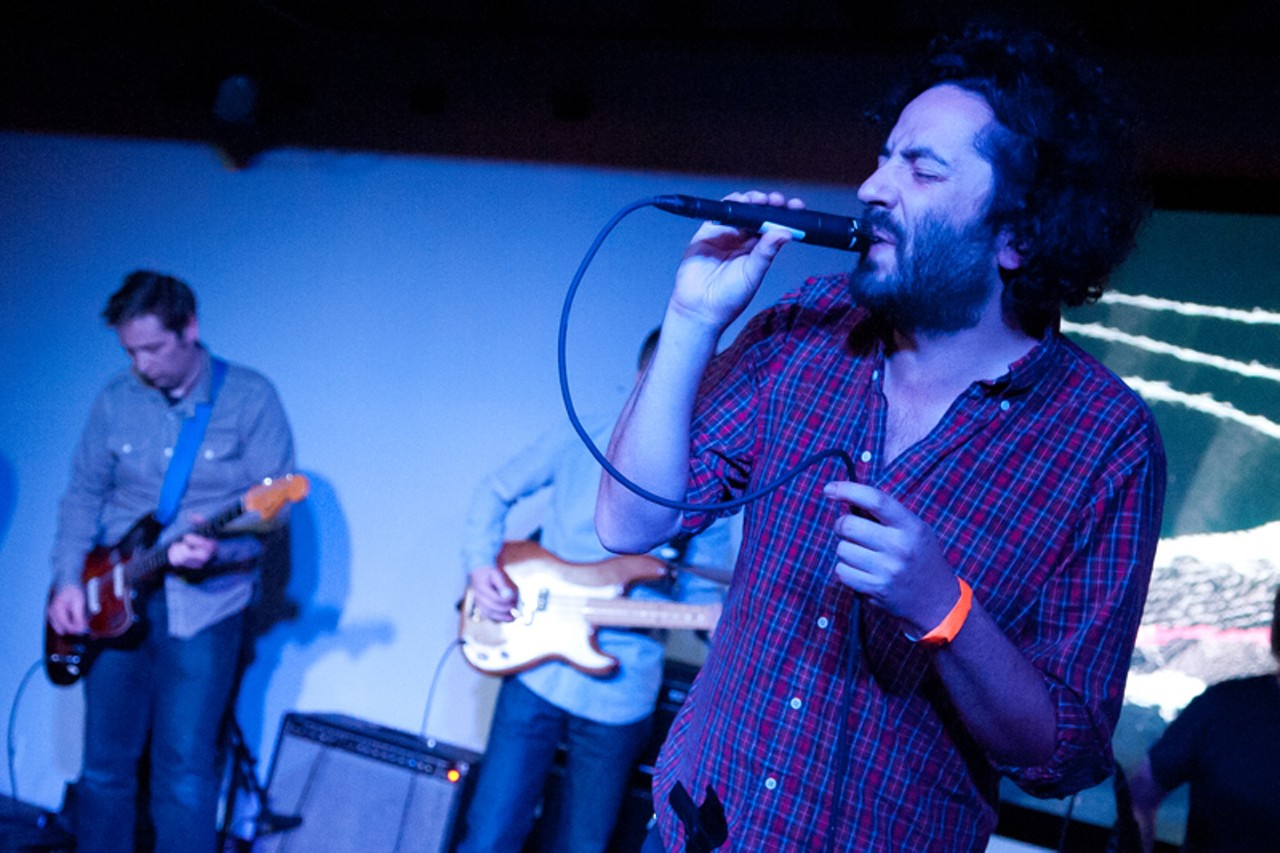 Destroyer performing at the Luminary Center for the Arts.
