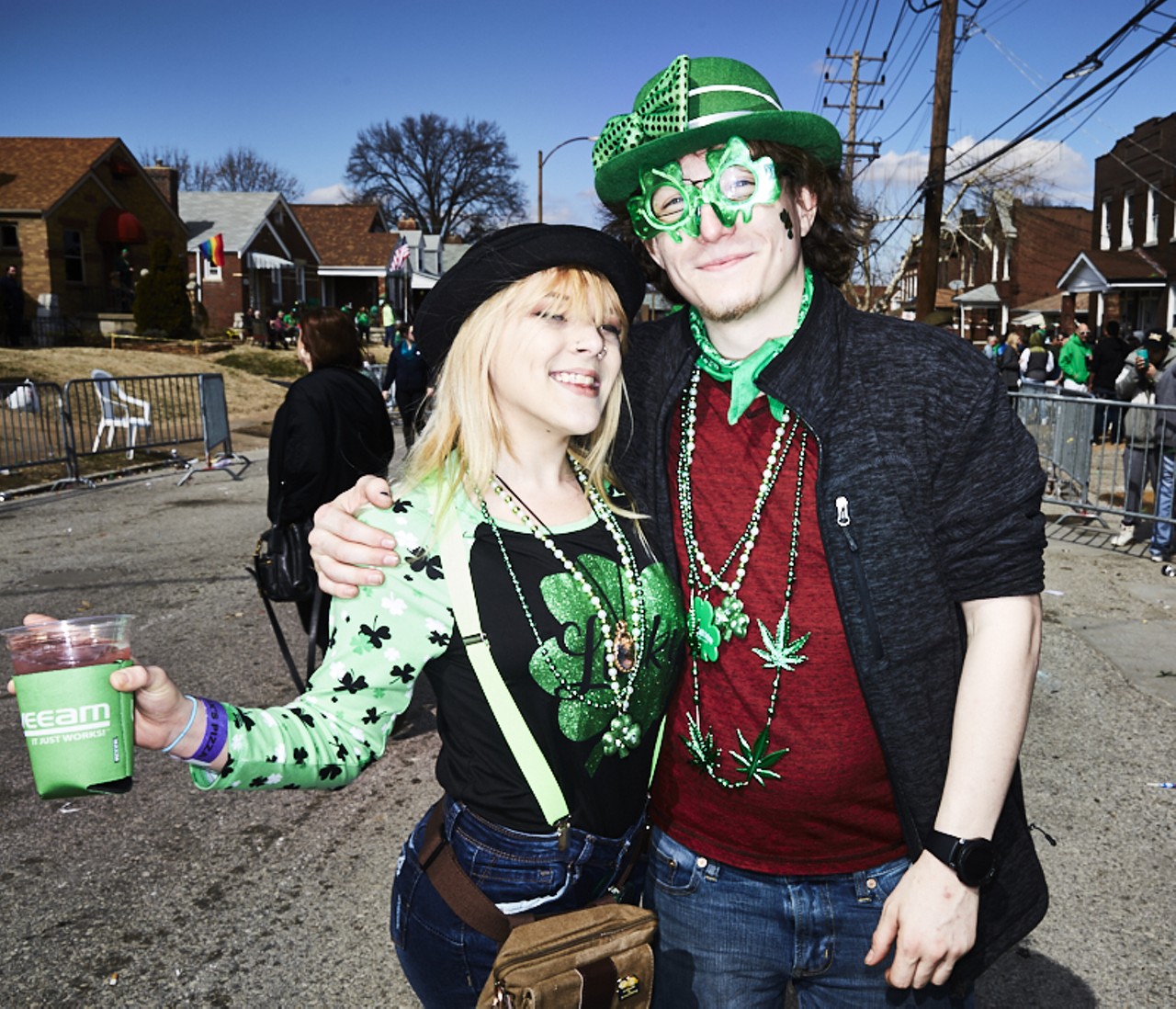 St. Patricks Day in Dogtown St. Louis MO on March 17, 2019. &copy; images Theo R. Welling