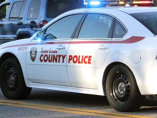 A St. Louis County police cruiser.