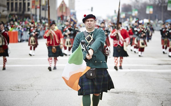The downtown St. Louis St. Patrick's Day parade — that one goes down this Saturday.