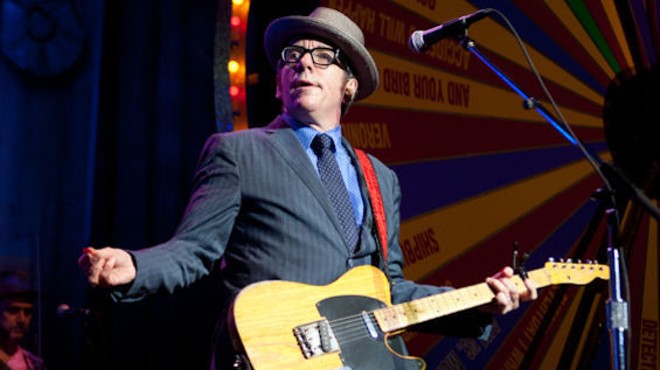 Elvis Costello returns to St. Louis this March.