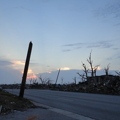 Rubble after the 2011 tornadoes.